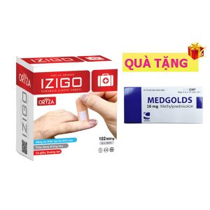 <b>Băng cá nhân Izigo 72mm x19mm</b> mua <b><span style="color: red">20 hộp</span> + Tặng 1 hộp Medgolds</b>