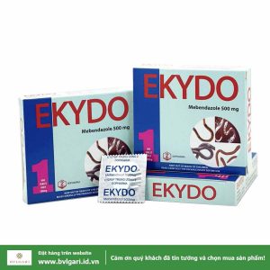 <b>Ekydo</b> Mebendazole 500mg (H1) TW2 | <b><span style="color: #008001"> x180 hộp</span></b>