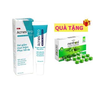 <b>Acnes Pro</b> mua <b><span style="color: red">1 hộp</span> + Tặng 1 hộp Menthosil</b>