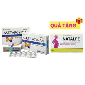 <b>aseTargynan</b> mua <b><span style="color: red">40 hộp</span> + Tặng 3 hộp Sắt NatalFe + 1 áo Blouse</b>