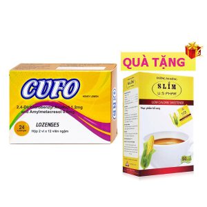 <b>Cufo Honey Lemon</b> (H24) mua <b><span style="color: red">20 hộp</span> <span style="color: #008001"> + Tặng 1 hộp Đường bắp Slim / Medgolds</span></b>