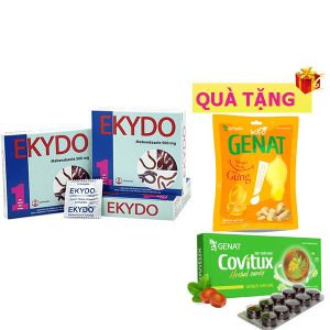 <b>Ekydo</b> mua <b><span style="color: red">10 hộp</span> + Tặng 1 hộp Covitux + 1 túi kẹo</b> 20 viên
