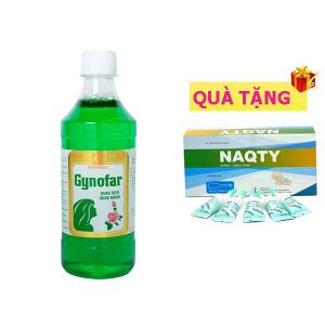 <b>Gynofar</b> 500ml mua <b><span style="color: red">10 chai</span> + Tặng 1 hộp NAQTY</b>