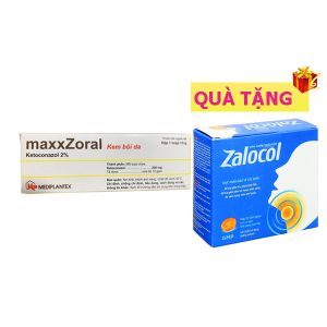 <b>maxxZoral</b> mua <b><span style="color: red">12 hộp</span> + Tặng 1 hộp Zalocol</b> Viên ngậm ho