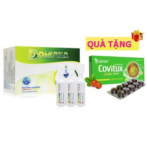 <b>Domuvar</b> mua <b><span style="color: red">1 hộp</span> + Tặng 3 hộp Covitux</b>