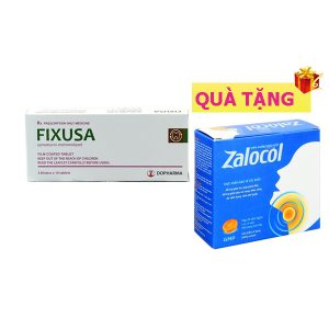 <b>Fixusa</b> Kháng sinh răng mua <b><span style="color: red">10 hộp</span> + Tặng 1 hộp Zalocol</b> Viên ngậm ho