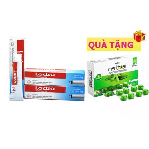 <b>Ladza</b> mua <b><span style="color: red">10 hộp</span> + Tặng 1 hộp Menthosil</b>