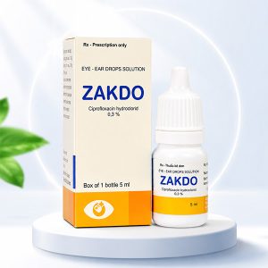 <b>Zakdo</b> Ciprofloxacin 0.3% (5ml) Dược Khoa