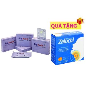 <b>bigAvalo</b> mua <b><span style="color: red">10 hộp</span> + Tặng 1 hộp Zalocol</b> Viên ngậm ho