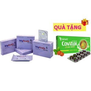 <b>bigAvalo</b> mua <b><span style="color: red">10 hộp</span> + Tặng 1 hộp Covitux</b> Viên ngậm ho