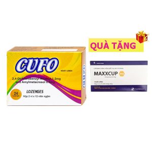 <b>Cufo Mật ong chanh</b> (H24) mua <b><span style="color: red">10 hộp</span> + Tặng 1 hộp maxxCup</b>