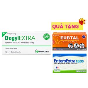 <b>DogylExtra</b> mua <b><span style="color: red">24 hộp</span> + Tặng 7 hộp Entero Caps</b>, Eubtal