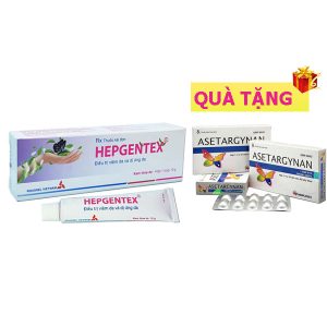 <b>Hepgentex</b> mua <b><span style="color: red">10 hộp</span> + Tặng 1 hộp aseTargynan</b>