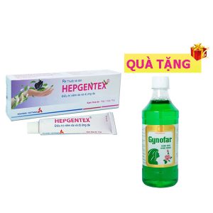 <b>Hepgentex</b> mua <b><span style="color: red">10 hộp</span> + Tặng 1 chai Gynofar</b> 500ml