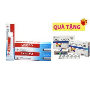 <b>Ladza</b> mua <b><span style="color: red">10 hộp</span> + Tặng 1 hộp aseTargynan</b>