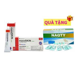 <b>maxxSkin</b> mua <b><span style="color: red">10 hộp</span> + Tặng 1 hộp NAQTY</b>
