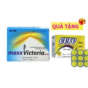 <b>maxxVictoria </b> mua <b><span style="color: red">10 hộp</span> + Tặng 1 hộp Cufo / Methylprednisolon</b> 4mg