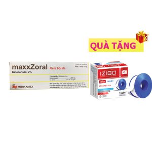 <b>maxxZoral</b> mua <b><span style="color: red">12 hộp</span> + Tặng 1 hộp Băng keo cuộn lụa</b> 2.5cm x5m