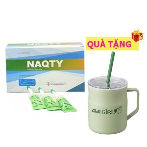 <b>NAQTY</b> mua <b><span style="color: red">1 hộp</span> + Tặng 1 ly giữ nhiệt</b> 700ml