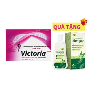 <b>Victoria </b> mua <b><span style="color: red">1 hộp</span> + Tặng 1 hộp Mangino</b> 120ml
