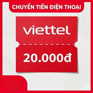 <b>Thẻ điện thoại Viettel 20.000đ</b>