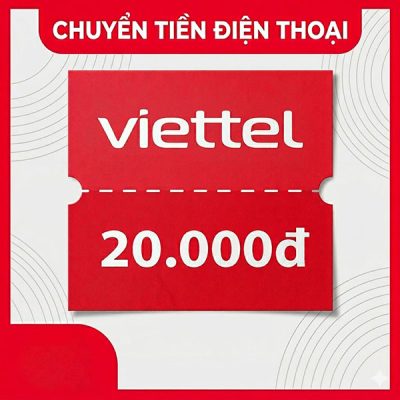 <b>Thẻ điện thoại Viettel 20.000đ</b>