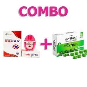 <b>1 hộp Tearsnat PC</b> (26.900) <b>+ 1 hộp Menthosil</b> (17.600)