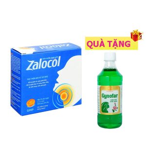 <b>Zalocol</b> mua <b><span style="color: red">10 hộp</span> + Tặng 1 hộp Gynofar</b> 500ml