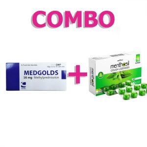 <b>1 hộp Medgolds</b> (29.900) <b>+ 1 hộp Menthosil</b> (17.600)
