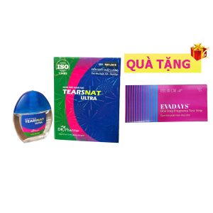 <b>Tearsnat Ultra</b> mua <b><span style="color: red">1 hộp</span> + Tặng 3 hộp Test Evadays</b>