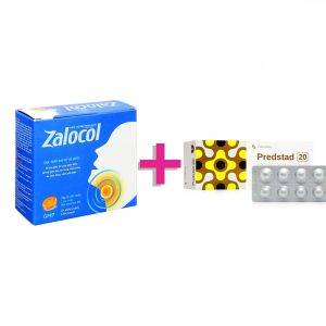 <b><span style="color: #E91E63">Combo: </span></b> <b>1 hộp Zalocol</b> (21.500) <b>+ 1 hộp Predstad</b> (63.500)