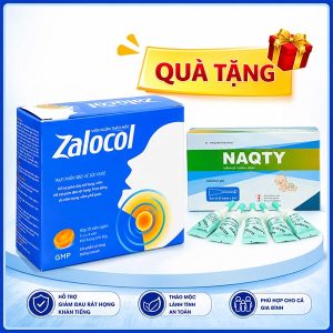 <b>Zalocol</b> mua <b><span style="color: red">10 hộp</span> + Tặng 1 hộp NAQTY</b>