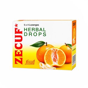 <b>Zecuf Cam</b> Viên ngậm ho (H20)