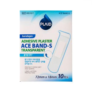 <b>Băng cá nhân Trong Suốt 72x18mm</b> Ace Band-S (H100) | <b><span style="color: BlueViolet"> Mua 6 Tặng 1</span></b>