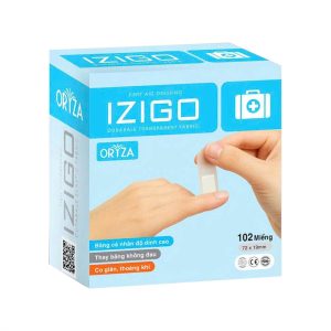 <b>Băng cá nhân Izigo trong suốt 72 x19mm</b> (H102) | <b><span style="color: BlueViolet">Có thể xuất HĐ</span></b>