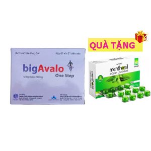 <b>bigAvalo </b>mua <b><span style="color: red">10 hộp</span> + Tặng 1 hộp Menthosil</b>