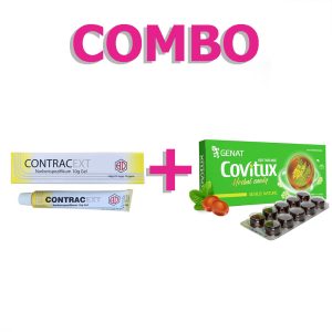 <b>1 hộp ContracExt</b> (65.900) <b>+ 1 hộp Covitux</b> (11.600)