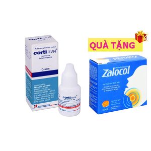 <b>Corti Rvn</b> mua <b><span style="color: red">10 hộp</span> + Tặng 1 hộp Zalocol</b> Viên ngậm ho