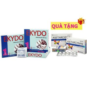 <b>Ekydo</b> mua <b><span style="color: red">20 hộp</span> + Tặng 1 hộp aseTargynan</b>