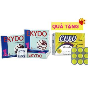 <b>Ekydo</b> mua <b><span style="color: red">10 hộp</span> + Tặng 1 hộp Cufo / Methylprednisolon</b> 4mg