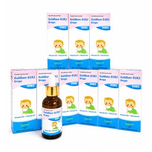 <b>Goldbee D3K2</b> Vitamin D3, Vitamin K2 (30ml) Pasteur