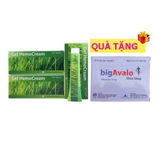 <b>Hemo Cream Gel</b> mua <b><span style="color: red">3 hộp</span> + Tặng 23 hộp bigAvalo</b> / Victoria / Ekydo