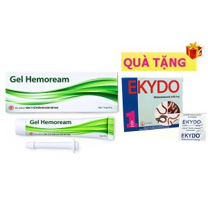 <b>HemoCream</b> Gel bôi trĩ mua <b><span style="color: red">3 hộp</span> + Tặng 18 hộp Ekydo</b>, bigAvalo