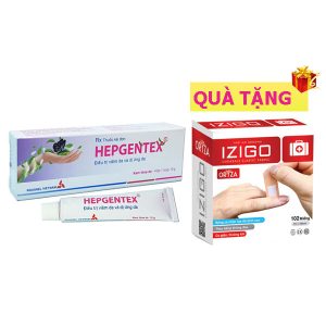 <b>Hepgentex</b> mua <b><span style="color: red">10 hộp</span> + Tặng 1 hộp Băng cá nhân</b> 72x19mm