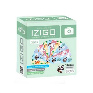 <b>Băng cá nhân Izigo in hình 72 x19mm</b> độ dính cao (H102)