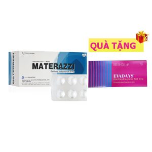 <b>Materazzi</b> mua <b><span style="color: red">1 hộp</span> + Tặng 5 hộp Test Evadays</b>