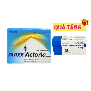 <b>maxxVictoria</b> mua <b><span style="color: red">10 hộp</span> + Tặng 1 hộp Methylprednisolon</b> 4mg