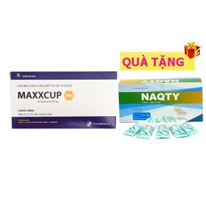 <b>MaxxCup</b> mua <b><span style="color: red">1 hộp</span> + Tặng 1 hộp NAQTY</b>