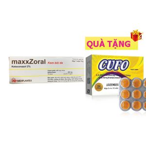 <b>maxxZoral</b> mua <b><span style="color: red">12 hộp</span> + Tặng 1 hộp Cufo</b>