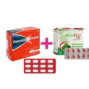 <b>1 hộp Panadol Extra</b> (224.500) <b>+ 1 hộp Mecaflu đỏ</b> (53.500)